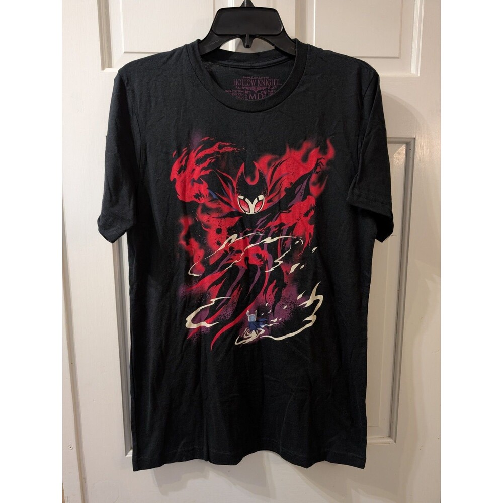 Hollow Knight T Shirt Mens Medium Black Graphic Team Cherry Fangamer Gaming Tee - Picture 8 of 8